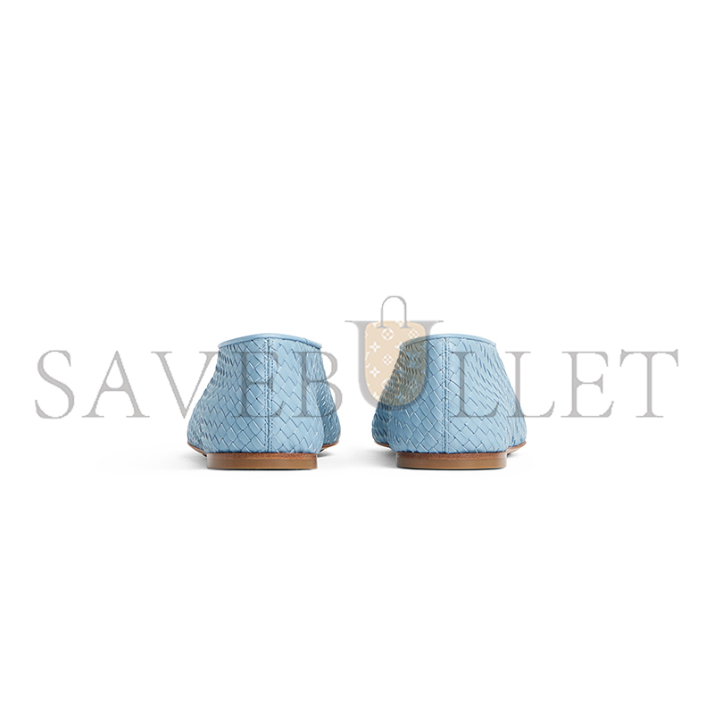 BOTTEGA VENETA ROSA BALLERINA 837887V4VE09113 BOTTEGA VENETA ROSA BALLERINA 837887V4VE09113